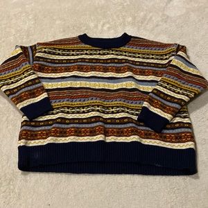 shein cropped sleeve sweater!